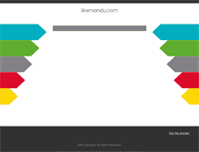 Tablet Screenshot of likemandu.com